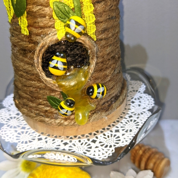 Pure & Pretty Creations Other - Farmhouse Decor / Handmade Beehive / Bee Hive